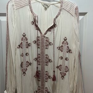 Lucky split sleeve top